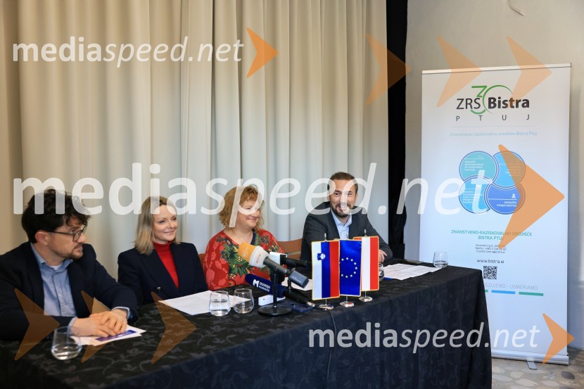  Robert Novak, vodja projekta Hosted by Family;  Zvonka Lazar Borak, ZRS Bistra Ptuj;  Lidija Tušek, vodja projetkta, ZRS Bistra Ptuj ;  Danilo Čeh, direktor, ZRS Bistra Ptuj30 let ZRS Bistra Ptuj