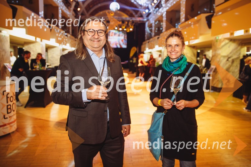  Milan Stojičević, Thethirdwine.com;  Staša Cafuta Trček, novinarka www.thethirdwine.comSalon štajerskih mladih vin Pubec 2024 v Ljubljani