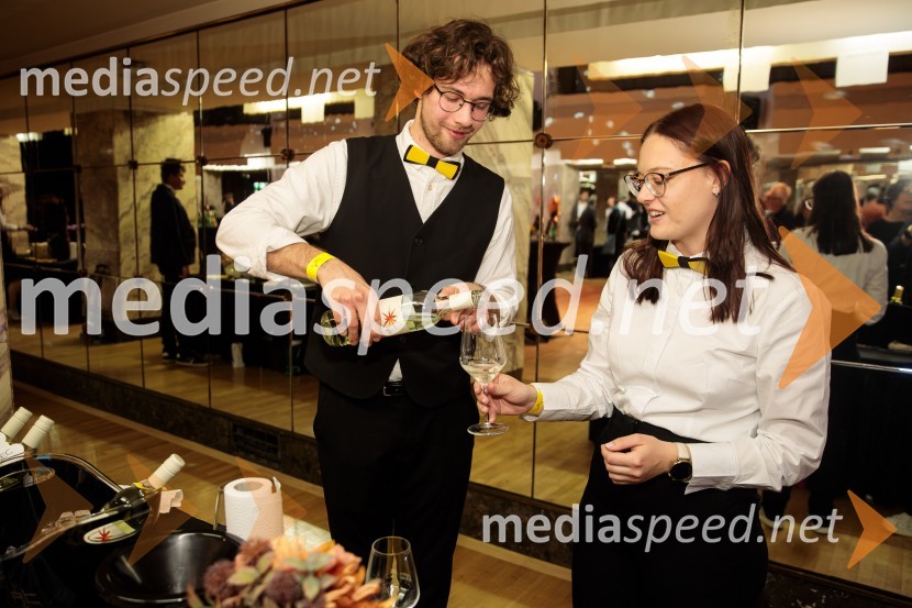  Nik Goropevšek, Vina Horvat;  ... Salon štajerskih mladih vin Pubec 2024 v Ljubljani