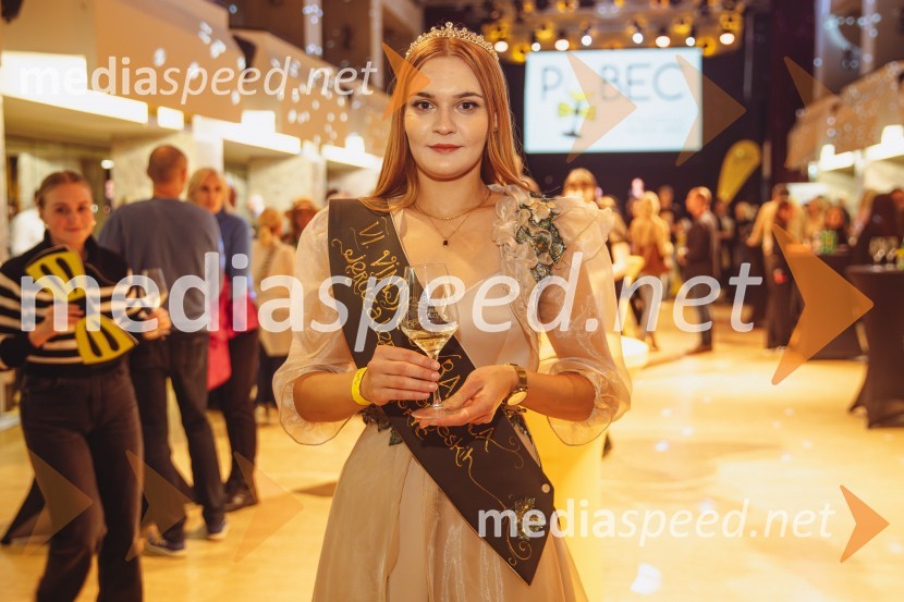  Sandra Kumer, 6.vinska kraljica Jeruzalemsko ormoških goricSalon štajerskih mladih vin Pubec 2024 v Ljubljani