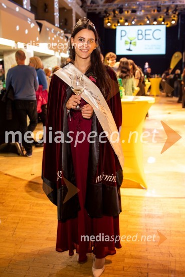  Aleksandra Šoronda, kraljica metliške črnine 2024Salon štajerskih mladih vin Pubec 2024 v Ljubljani