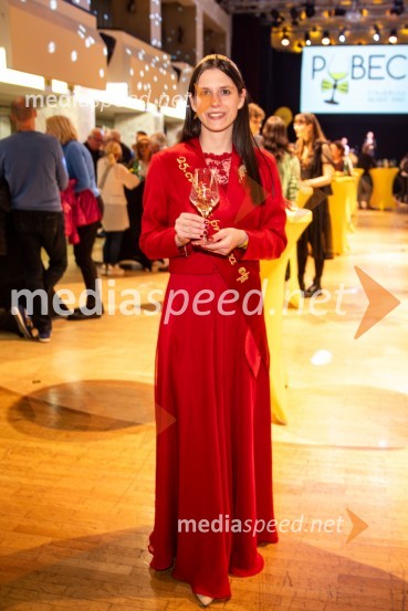  Blažka Ilovar, 25. cvičkova princesaSalon štajerskih mladih vin Pubec 2024 v Ljubljani
