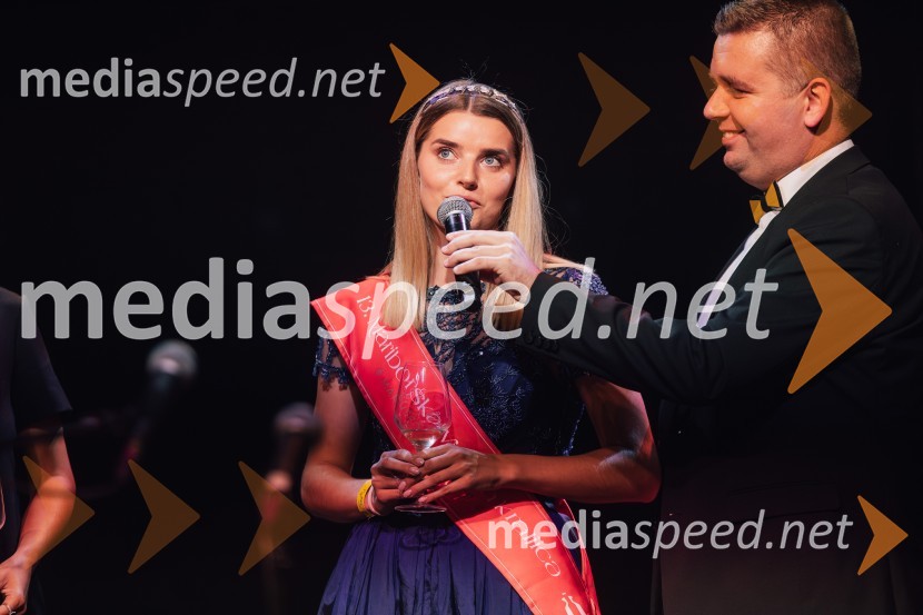  Maruša Mukenauer, Vina Mukenauer, Mariborska vinska kraljica 2023 - 2025;  Robert Levstek, koordinator, občina DuplekSalon štajerskih mladih vin Pubec 2024 v Ljubljani