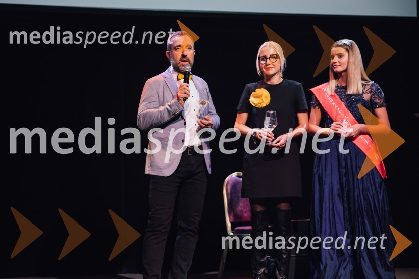  Borut  Cvetko, kreativni direktor, Mediaspeed d.o.o.;  Natalija Cvetko, Mediaspeed d.o.o.;  Maruša Mukenauer, Vina Mukenauer, Mariborska vinska kraljica 2023 - 2025Salon štajerskih mladih vin Pubec 2024 v Ljubljani