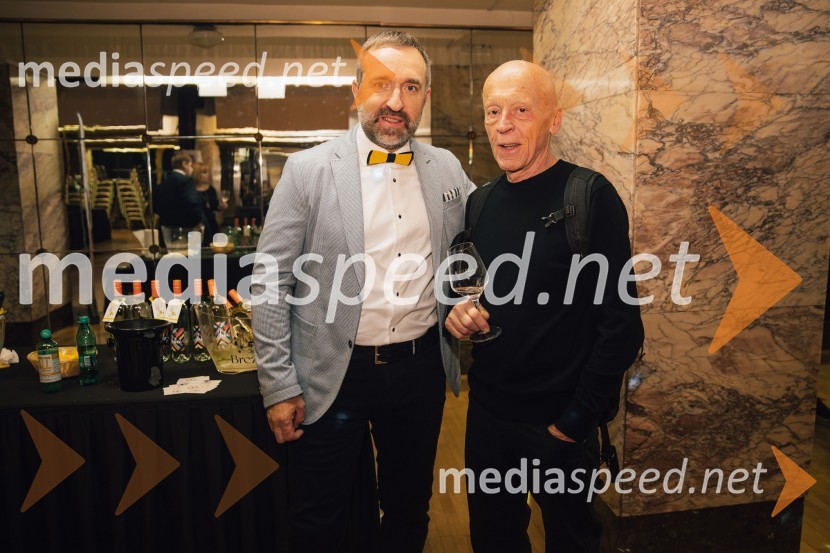 Borut  Cvetko, kreativni direktor, Mediaspeed d.o.o.;  Jože Rozman, Thethirdwine.comSalon štajerskih mladih vin Pubec 2024 v Ljubljani