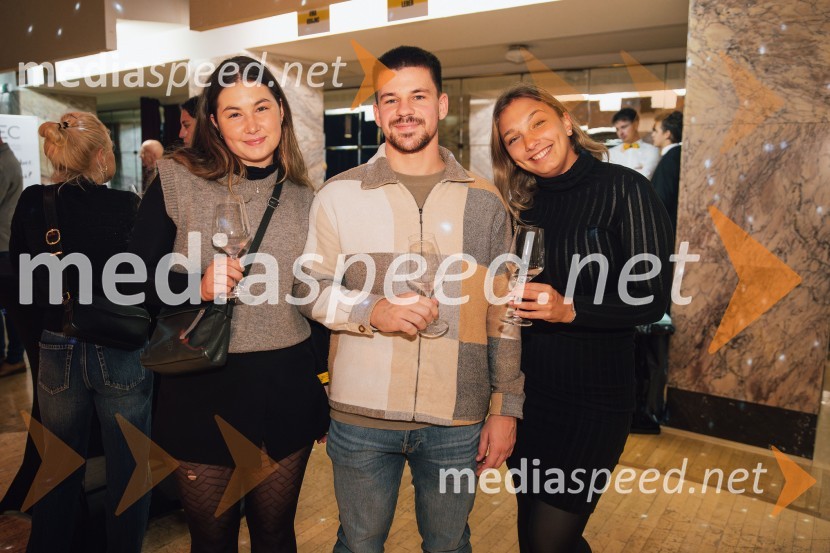  Rea Heler;  Žiga Moraus;  ... Salon štajerskih mladih vin Pubec 2024 v Ljubljani