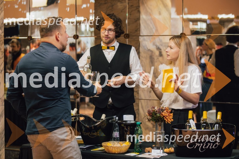  Nik Goropevšek, Vina Horvat;  ... Salon štajerskih mladih vin Pubec 2024 v Ljubljani