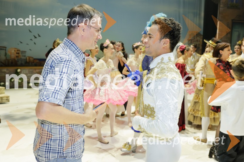  ... ;  Solomon  Osazuva, baletni plesalecDon Kihot, premiera baleta v SNG Opera in balet Ljubljana