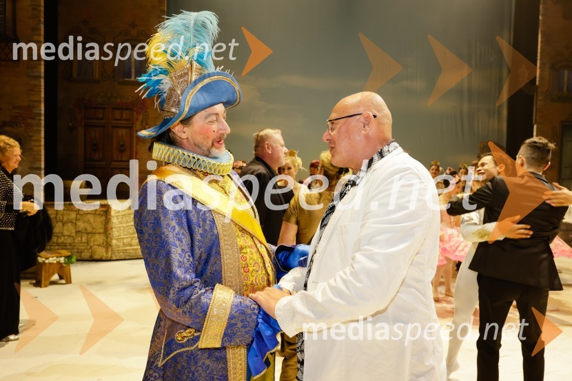  Renato Zanella, baletni plesalec, koreograf in režiser;  Nace Junkar, operni pevecDon Kihot, premiera baleta v SNG Opera in balet Ljubljana