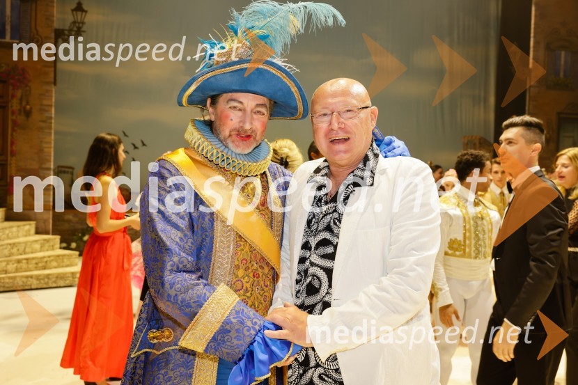  Renato Zanella, baletni plesalec, koreograf in režiser;  Nace Junkar, operni pevecDon Kihot, premiera baleta v SNG Opera in balet Ljubljana