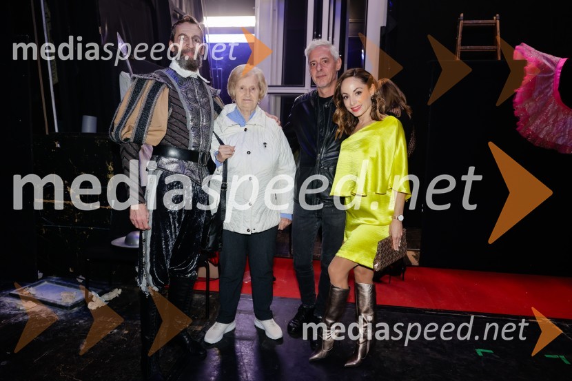  Tomaž Horvat, baletnik;  Slavka Horvat;  Renato  Babič ;  Ana Klašnja, balerinaDon Kihot, premiera baleta v SNG Opera in balet Ljubljana