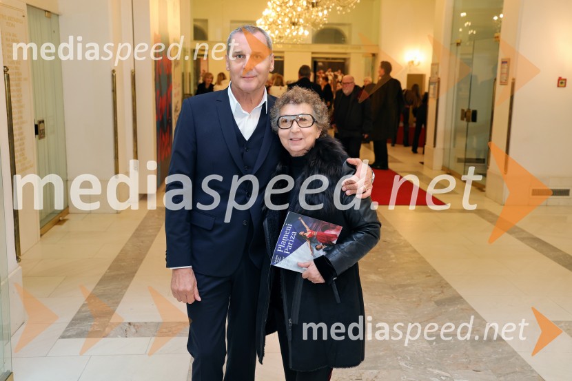  Danilo Rošker, direktor SNG Maribor;  Dragica Petrovič, režiserka in producentkaPlameni Pariza, premiera baleta Opere in Baleta SNG Maribor