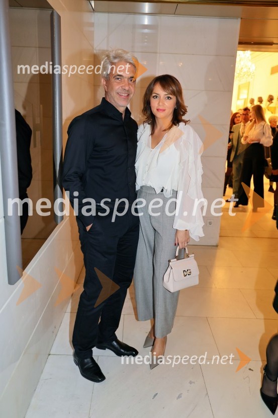  Marko Arsenovič, managing director, s.Oliver Slovenia & Croatia;  Tina RajteričPlameni Pariza, premiera baleta Opere in Baleta SNG Maribor