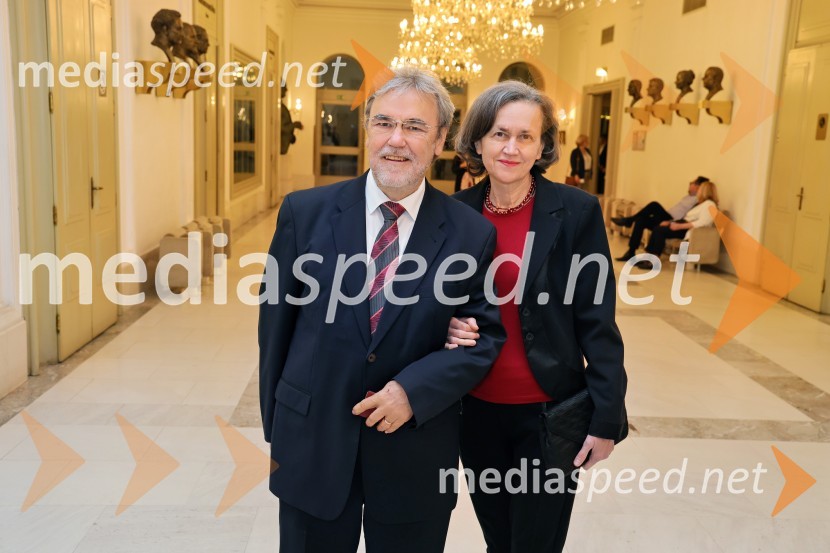 mag. Zdravko Luketič, mestni svetnik MOM, Nova Slovenija – Krščanski demokrati;  Nilda LuketičPlameni Pariza, premiera baleta Opere in Baleta SNG Maribor