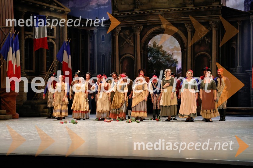 Plameni Pariza, premiera baleta Opere in Baleta SNG Maribor