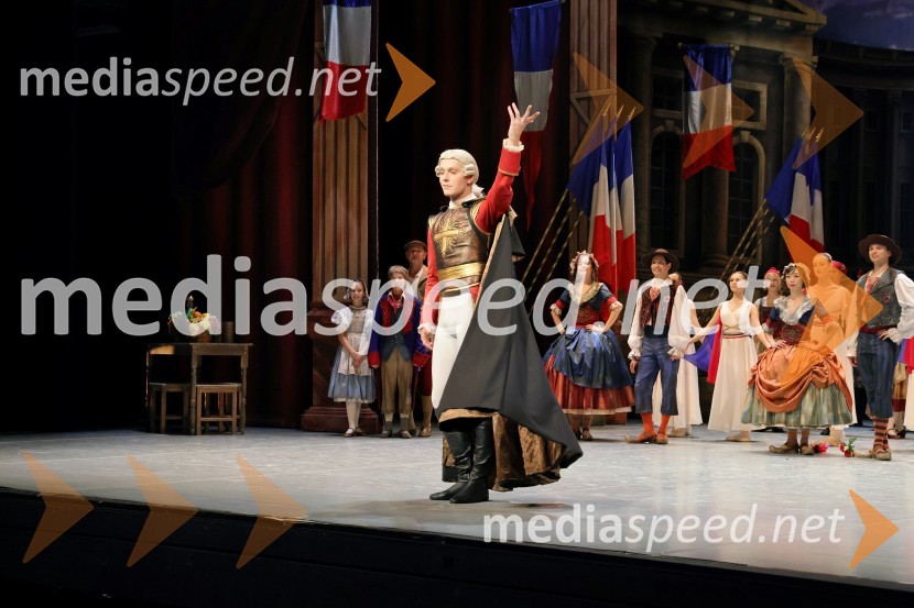 Plameni Pariza, premiera baleta Opere in Baleta SNG Maribor