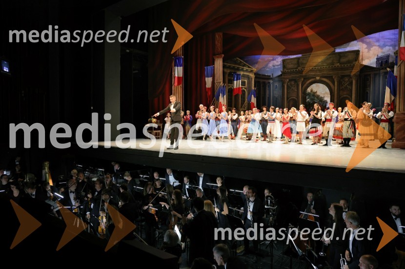 Plameni Pariza, premiera baleta Opere in Baleta SNG Maribor