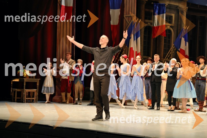 Plameni Pariza, premiera baleta Opere in Baleta SNG Maribor