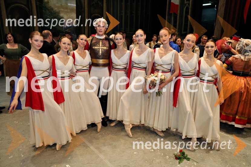 Plameni Pariza, premiera baleta Opere in Baleta SNG Maribor