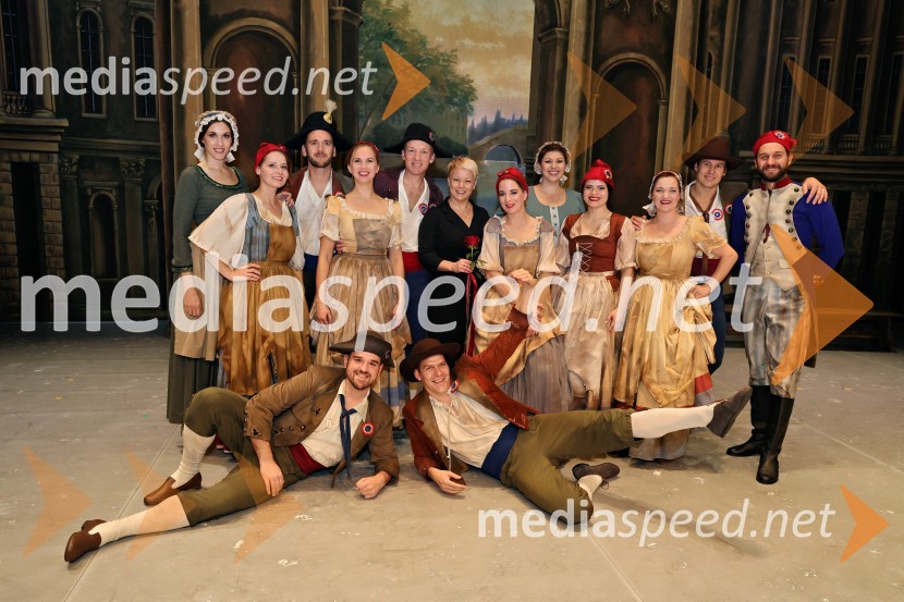 Plameni Pariza, premiera baleta Opere in Baleta SNG Maribor