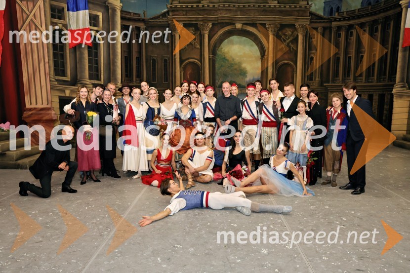 Plameni Pariza, premiera baleta Opere in Baleta SNG Maribor