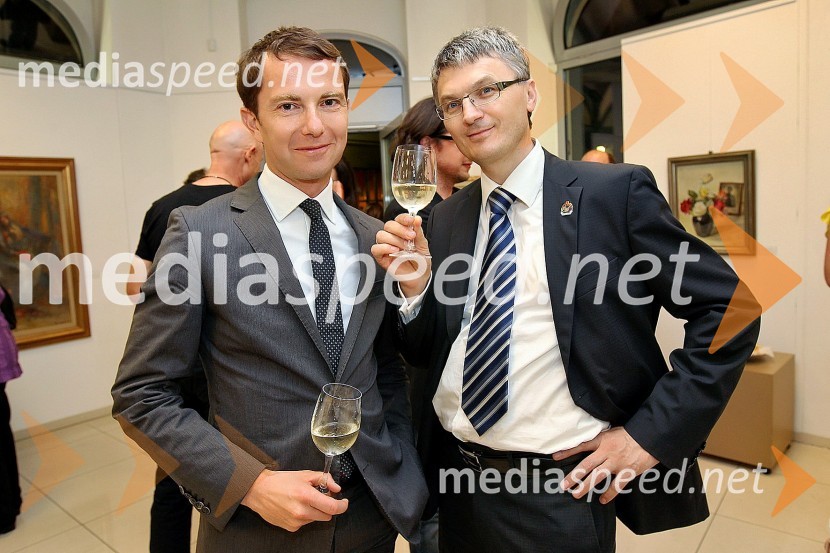  Tomaž Orešič, podpredsednik skupine Resalta;  Franci Pliberšek, lastnik in generalni direktor podjetja MIK d.o.o.Franci Pliberšek (1966-2024), v spomin podjetniku in filantropu