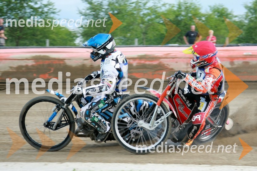 Chris Holder, Avstralija in Marko Vlah, Hrvaška  	 
	SPEEDWAY, kvalifikacije za SGP 2010, QR 5