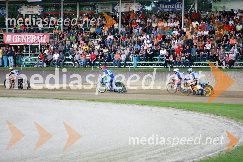 Matej Ferjan, Madžarska, Renato Cvetko, Hrvaška, Semen Vlasov, Rusija in Krzysztof Kasprzak, PoljskaSPEEDWAY, kvalifikacije za SGP 2010, QR 5