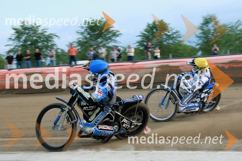 Jurica Pavlic, Hrvaška in Matej Žagar, SlovenijaSPEEDWAY, kvalifikacije za SGP 2010, QR 5
