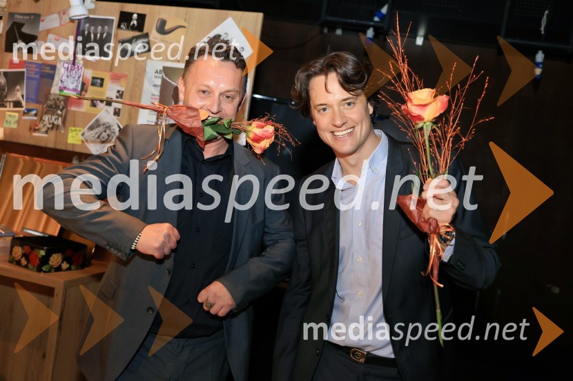  Peter Srpčič, direktor, Mestno gledališče Ptuj;  Domen Valič, igralecŽivljenje v teatru, premiera, Mestno gledališče Ptuj