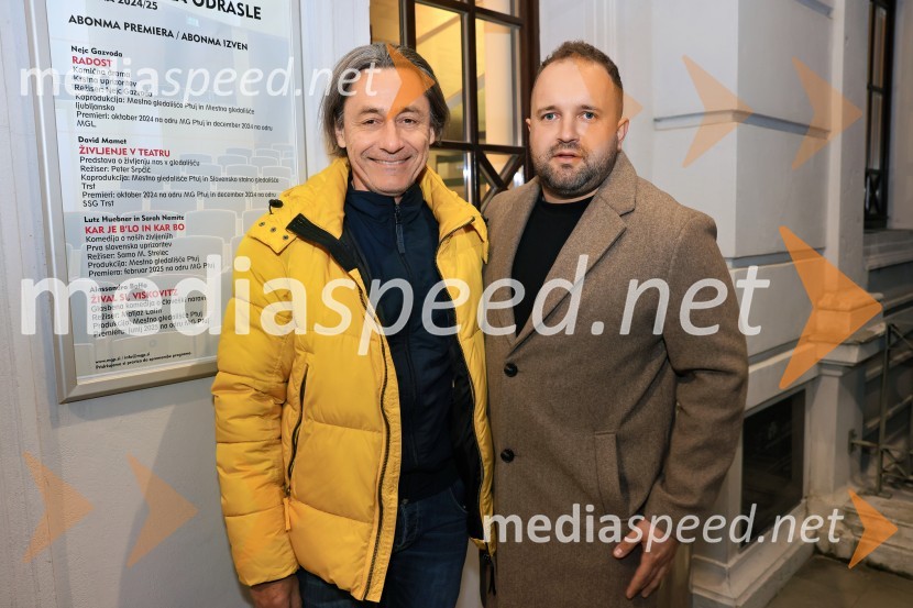  Samo M. Strelec, režiser;  ... Življenje v teatru, premiera, Mestno gledališče Ptuj