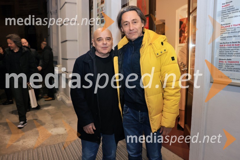  Branko  Rožman, avtor glasbe in korepetitor;  Samo M. Strelec, režiserŽivljenje v teatru, premiera, Mestno gledališče Ptuj