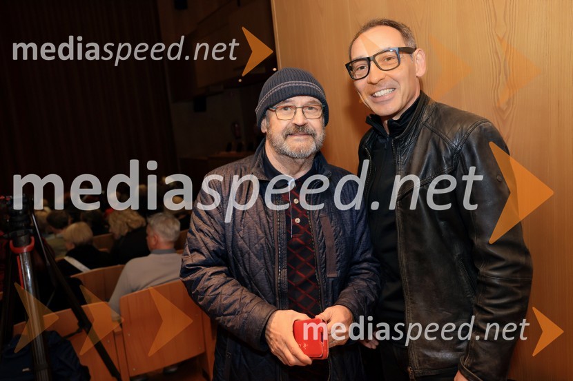  Vlado Novak, igralec;  Tadej Toš, igralecŽivljenje v teatru, premiera, Mestno gledališče Ptuj