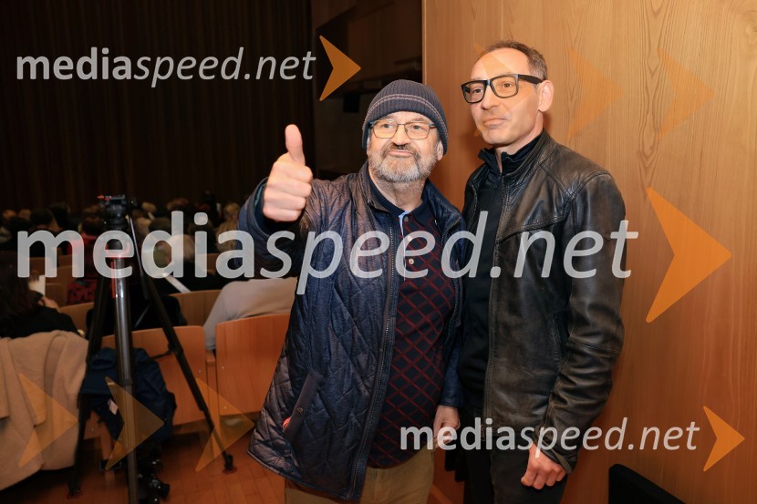  Vlado Novak, igralec;  Tadej Toš, igralecŽivljenje v teatru, premiera, Mestno gledališče Ptuj