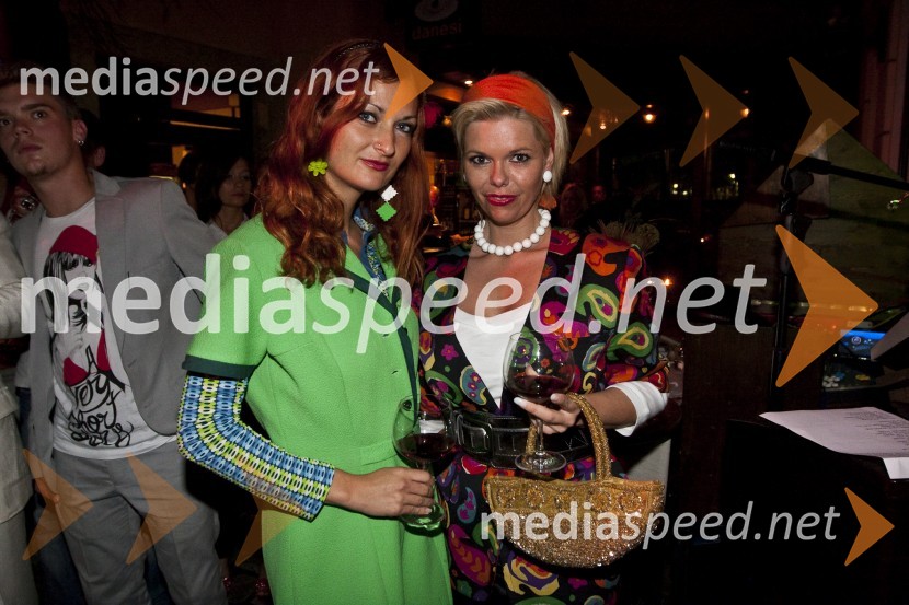 Tia Paynich, modna oblikovalka in Nana Zeneli, glasbena managerkaPremiera videospota: Life goes up, skupine Tangels