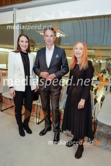  Sara Mitrović, višja pravna svetovalka, Mercator;  Tomislav Čizmić, predsednik poslovodstva družbe, Telemach Slovenija d.o.o.;  Zvezdana Lazar, Cankarjev domSimfonični orkester iz Antwerpna, koncert v Cankarjevem domu