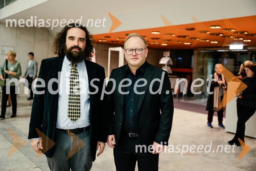   Jure Novak, generalni direktor, Cankarjev dom; mag. Aleš Drenik, vodja programa resne glasbe, opere in balet, Cankarjev domSimfonični orkester iz Antwerpna, koncert v Cankarjevem domu