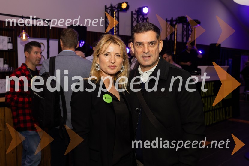  Metka  Kejžar, direktorica, DigiTalk d.o.o.;  Matej Valenčič, ustanovitelj in direktor, Luxury SloveniaGame Changer Ljubljana 2024