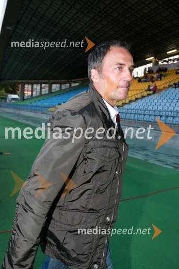 Darko Milanič, trener NK MariborNogometna tekma, Superpokal 2009, NK Maribor:NK Interblock