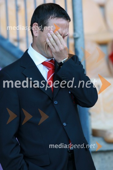 Nenad Protega, direktor NK InterblockNogometna tekma, Superpokal 2009, NK Maribor:NK Interblock