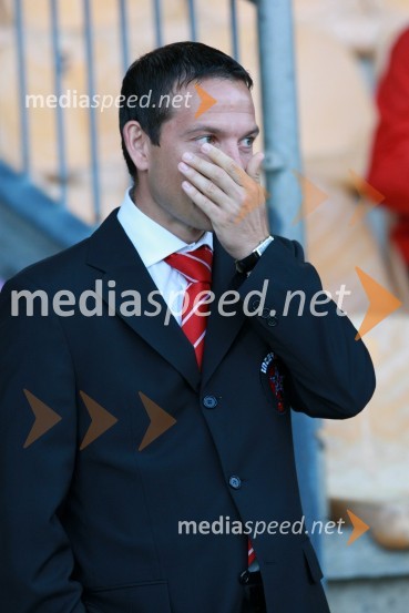 Nenad Protega, direktor NK InterblockNogometna tekma, Superpokal 2009, NK Maribor:NK Interblock