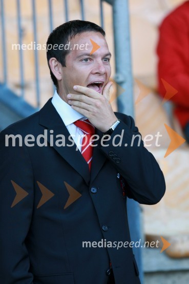 Nenad Protega, direktor NK InterblockNogometna tekma, Superpokal 2009, NK Maribor:NK Interblock