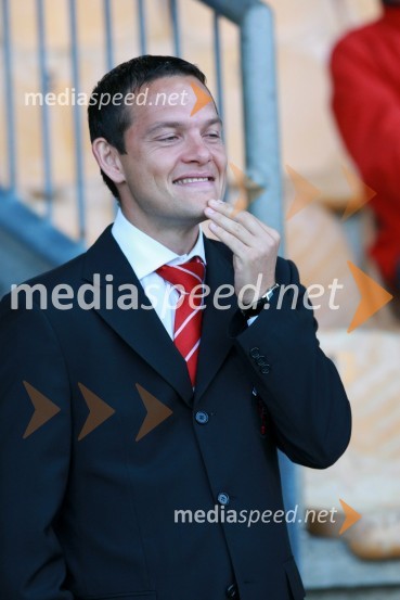 Nenad Protega, direktor NK InterblockNogometna tekma, Superpokal 2009, NK Maribor:NK Interblock