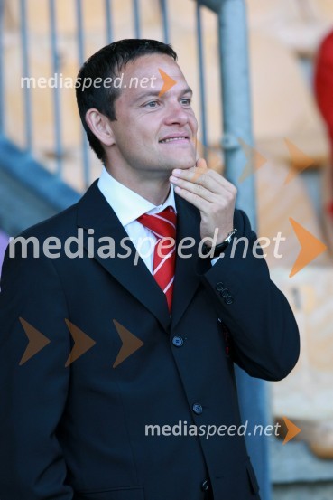 Nenad Protega, direktor NK InterblockNogometna tekma, Superpokal 2009, NK Maribor:NK Interblock