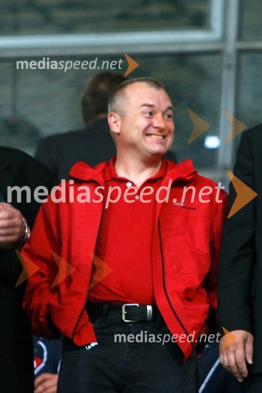 Franc Kangler, župan Mestne občine MariborNogometna tekma, Superpokal 2009, NK Maribor:NK Interblock