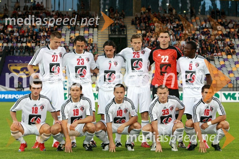 Nogometaši NK InterblockNogometna tekma, Superpokal 2009, NK Maribor:NK Interblock