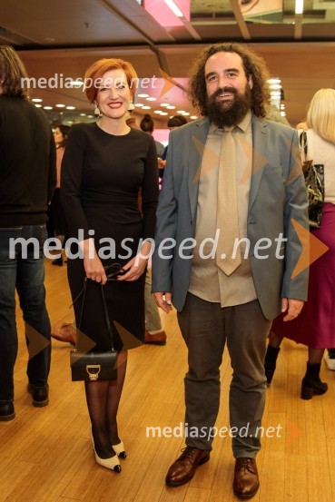 dr. Asta Vrečko, ministrica za kulturo;   Jure Novak, generalni direktor, Cankarjev domOdprtje 35. Ljubljanskega mednarodnega filmskega festivala Liffe