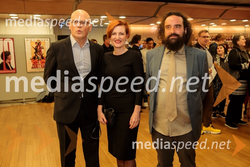  Simon Popek, programski direktor, festival LIFFe; dr. Asta Vrečko, ministrica za kulturo;   Jure Novak, generalni direktor, Cankarjev domOdprtje 35. Ljubljanskega mednarodnega filmskega festivala Liffe