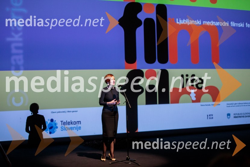 dr. Asta Vrečko, ministrica za kulturoOdprtje 35. Ljubljanskega mednarodnega filmskega festivala Liffe