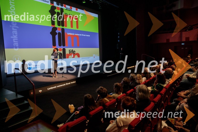 dr. Asta Vrečko, ministrica za kulturoOdprtje 35. Ljubljanskega mednarodnega filmskega festivala Liffe